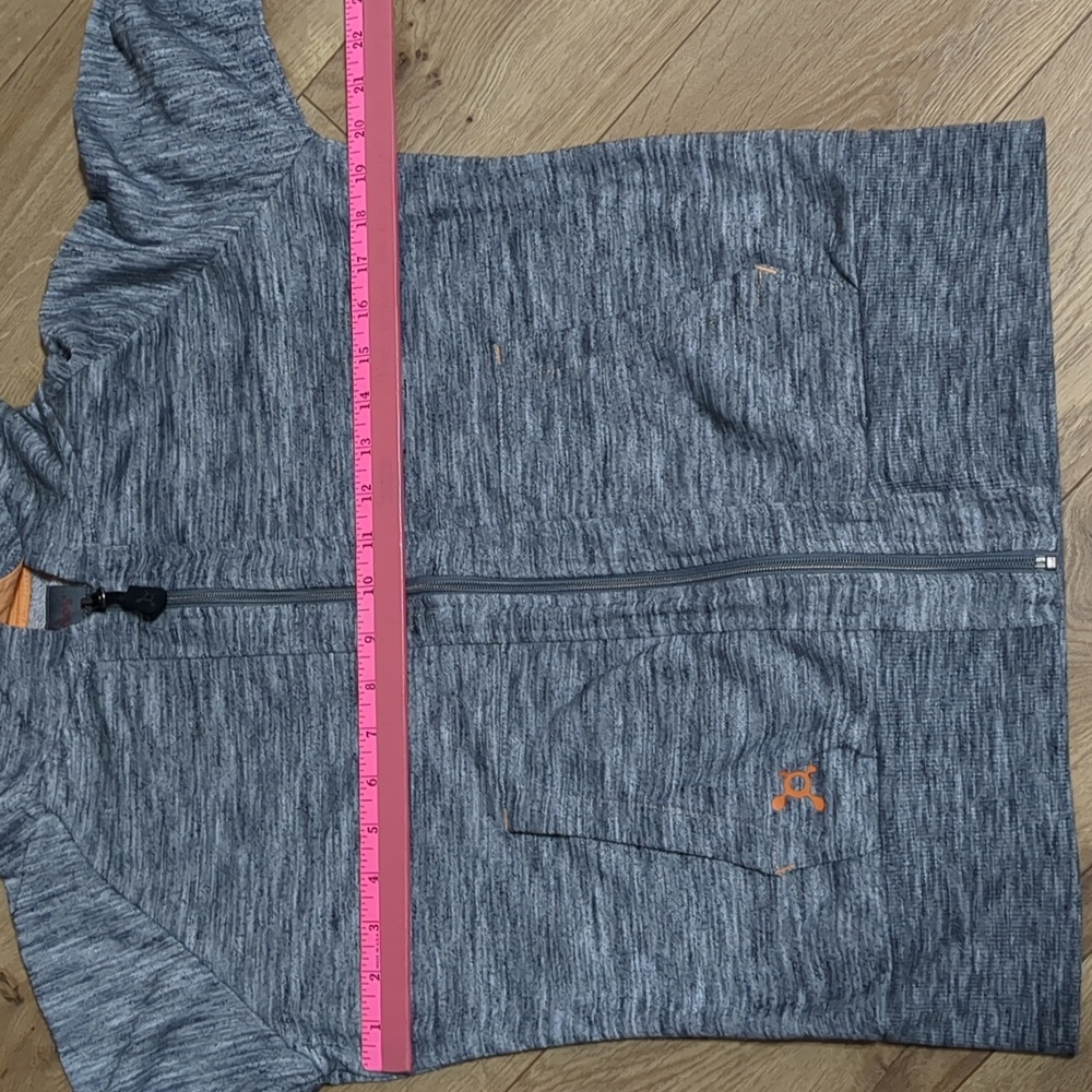 Orange theory Full zip up Grey Women's hoodie Size Medium - Picture 6 of 9